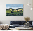 Serene Landscape 2 by Jacques Clement on GIANT ART - green landscape