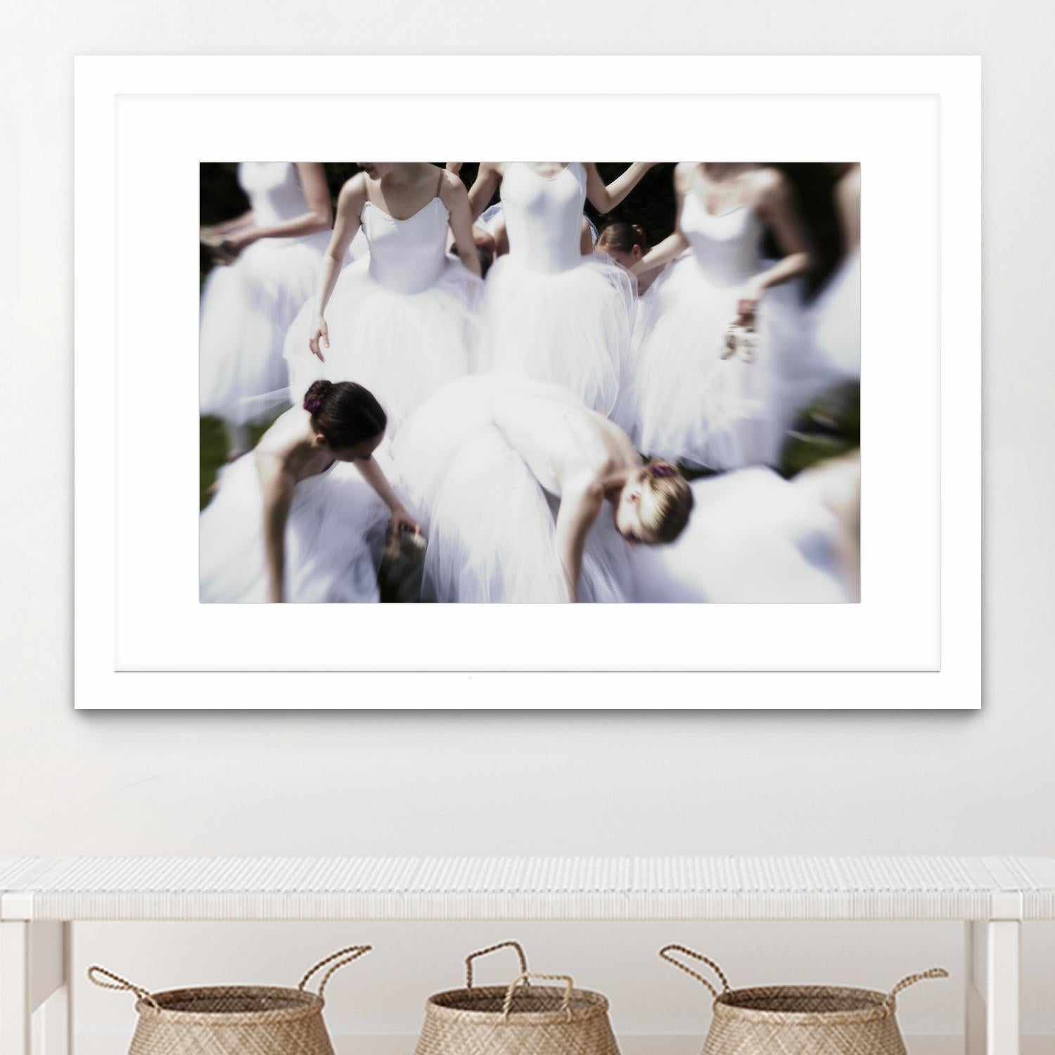 White Ballerina's by Peter Morneau on GIANT ART - white figurative artistes du québec