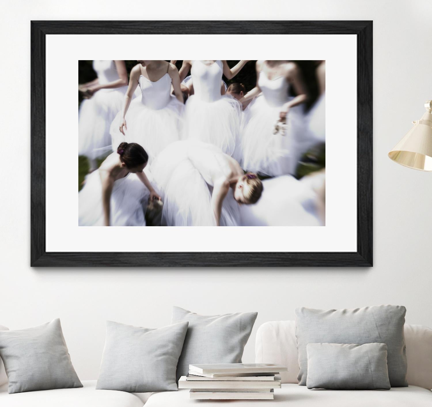 White Ballerina's by Peter Morneau on GIANT ART - white figurative artistes du québec