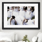 White Ballerina's by Peter Morneau on GIANT ART - white figurative artistes du québec