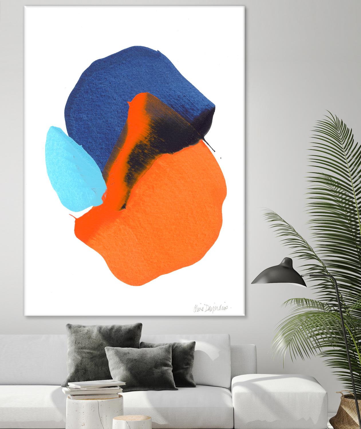 The space in between 63 by Claire Desjardins on GIANT ART - blue abstract