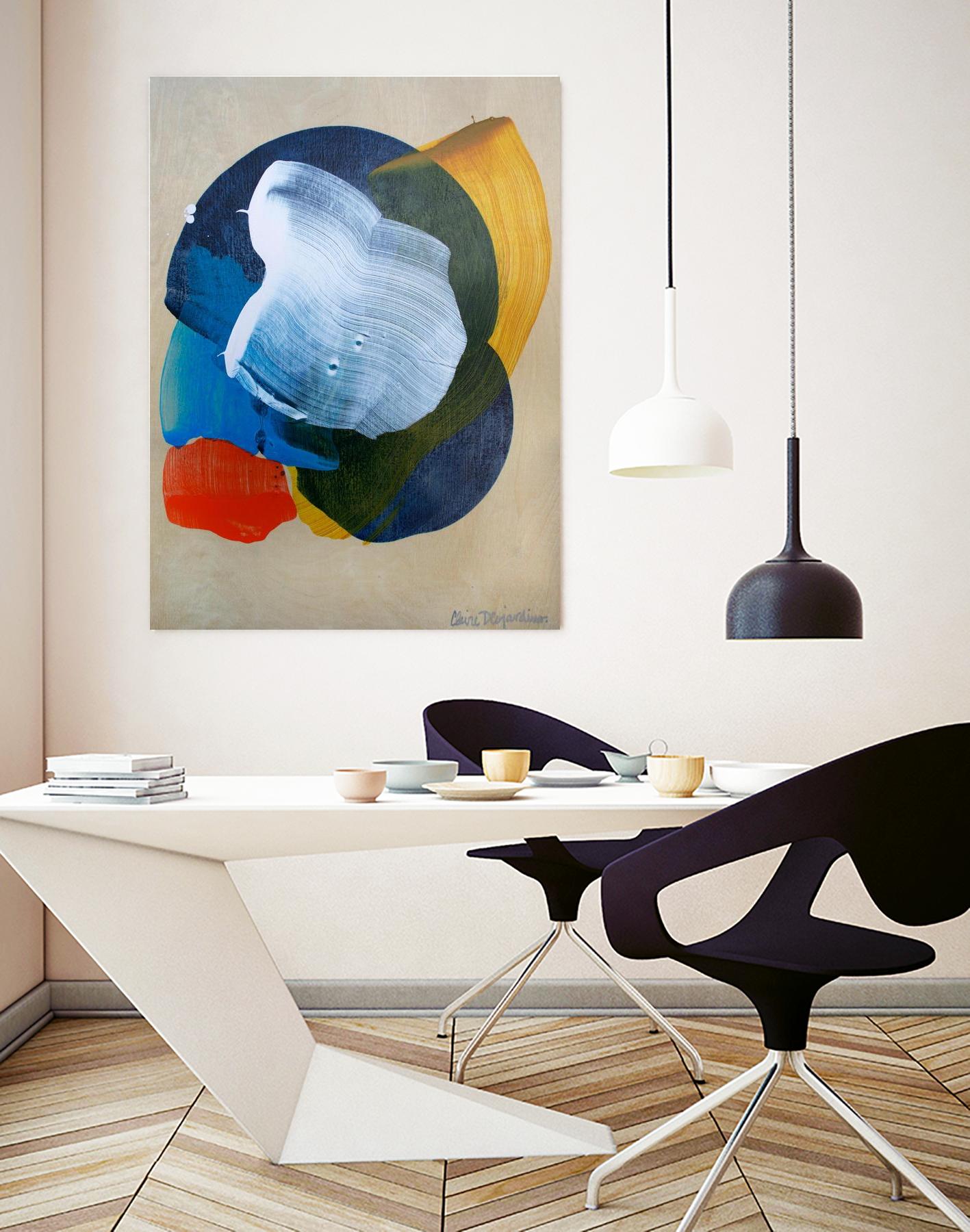 SoCal 01 by Claire Desjardins on GIANT ART - red abstract canadian