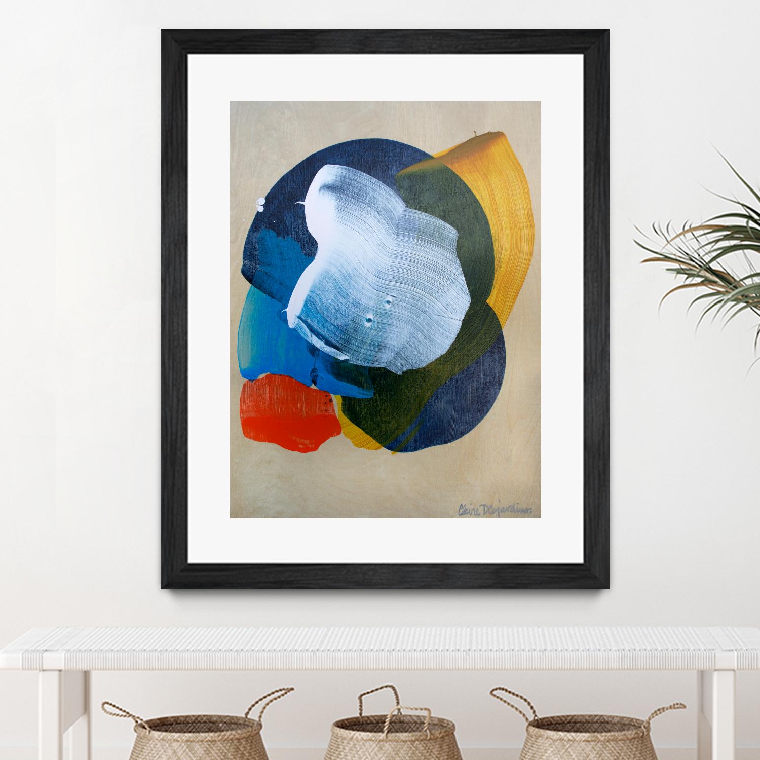 SoCal 01 by Claire Desjardins on GIANT ART - red abstract canadian