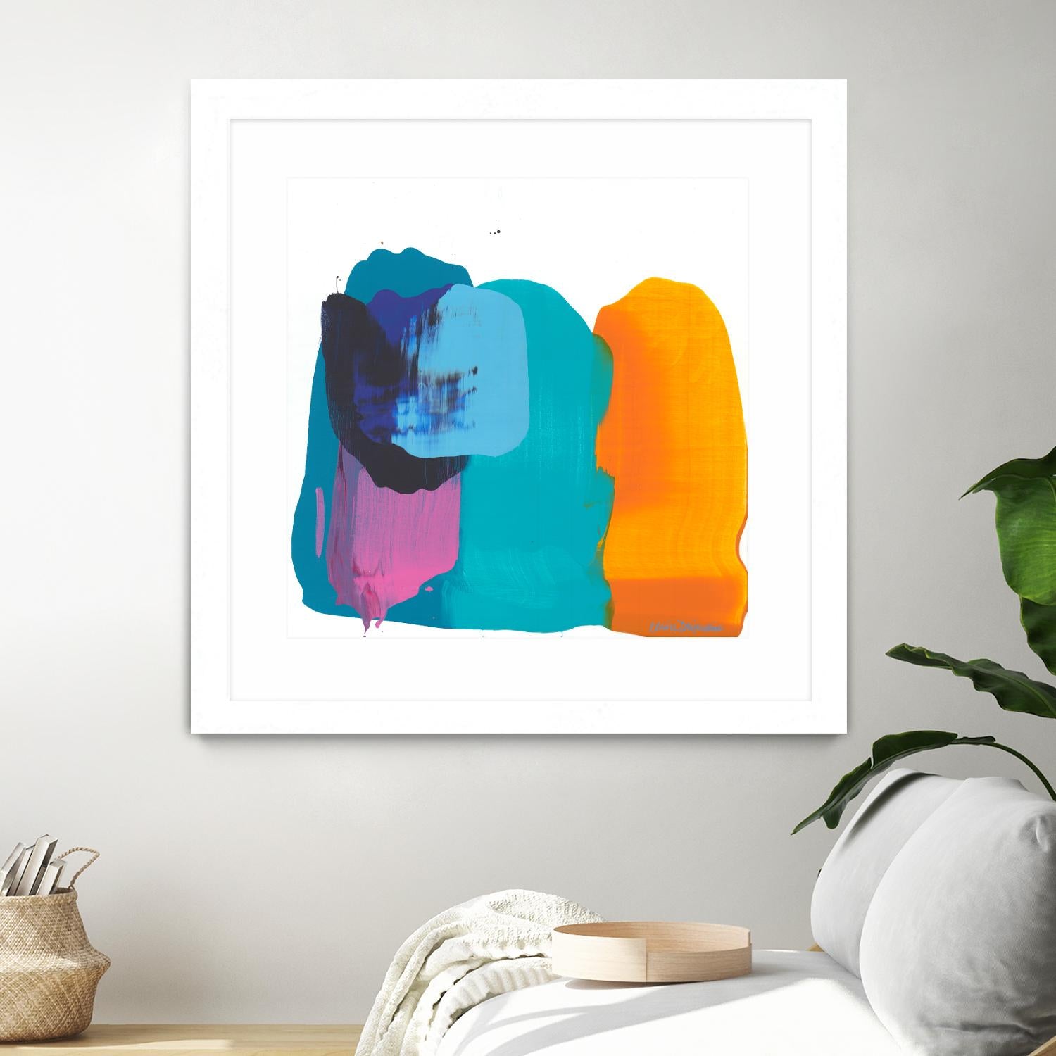 Love 06 by Claire Desjardins on GIANT ART - orange abstract