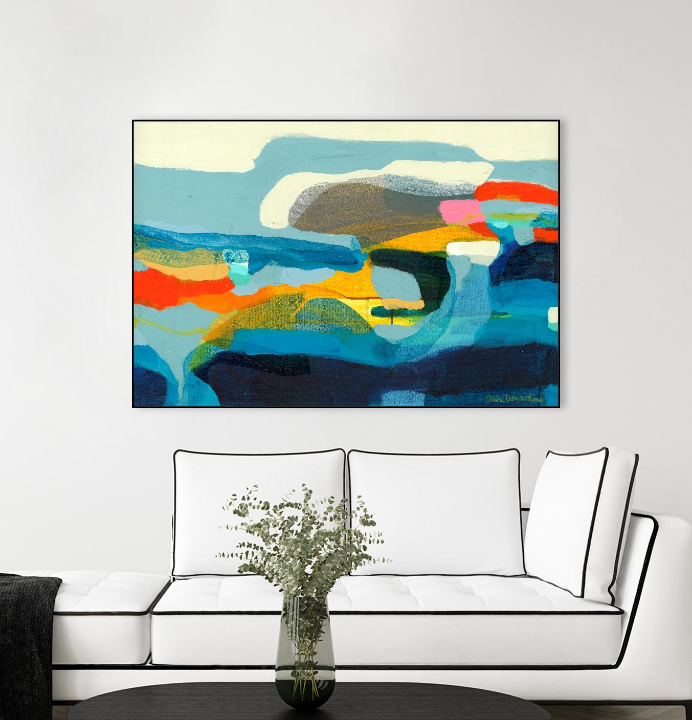 The Ebb and flow of seasons by Claire Desjardins on GIANT ART - yellow abstract