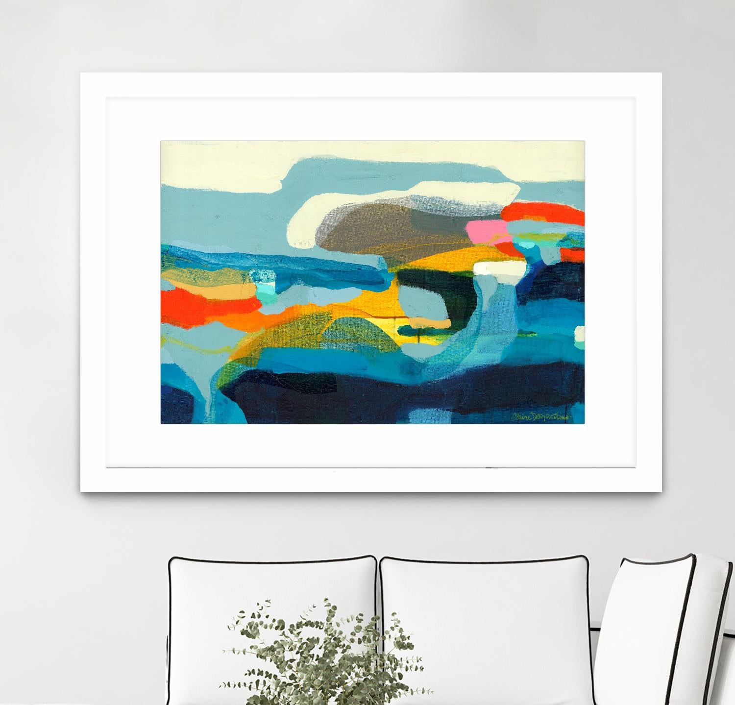 The Ebb and flow of seasons by Claire Desjardins on GIANT ART - red abstract canadian