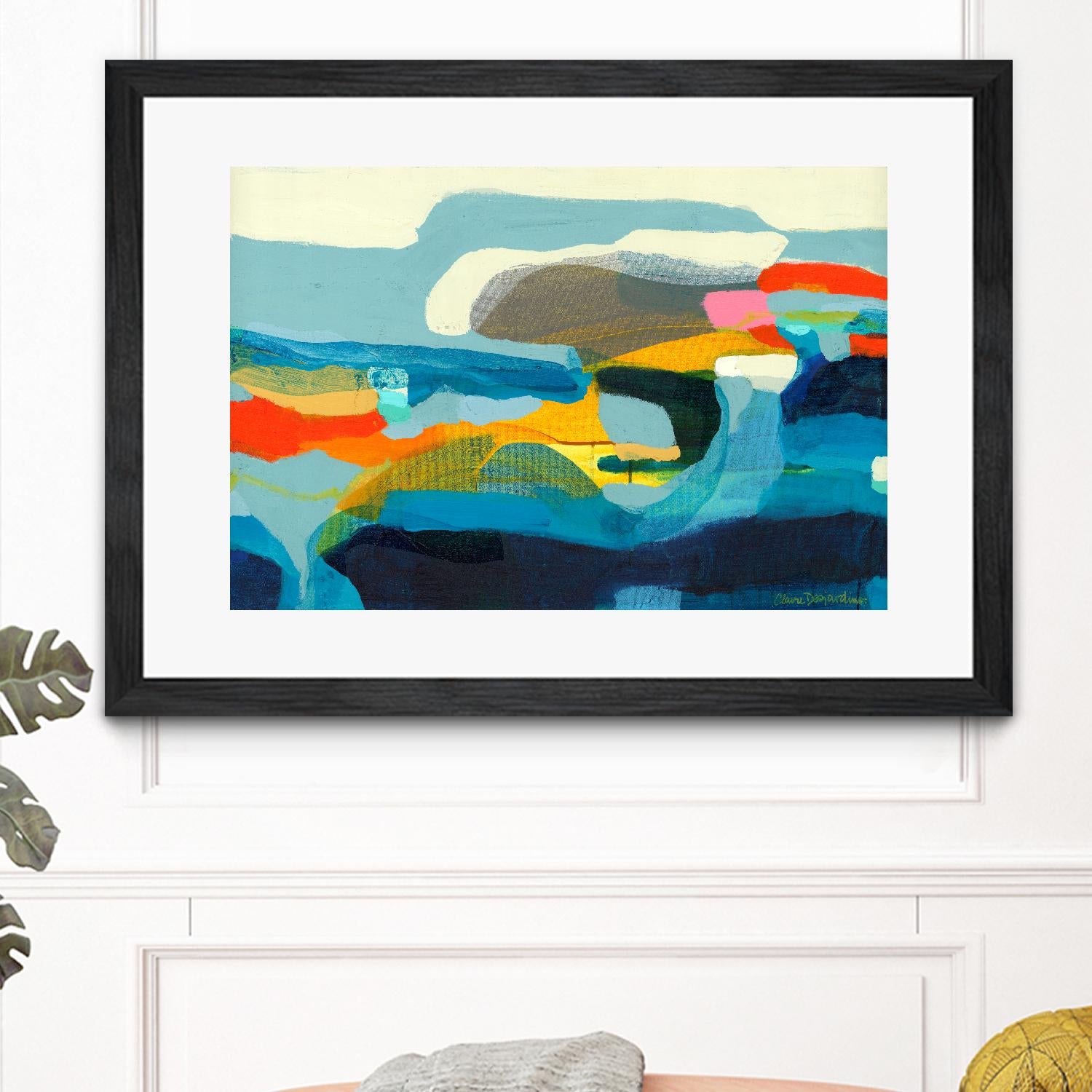 The Ebb and flow of seasons by Claire Desjardins on GIANT ART - red abstract canadian