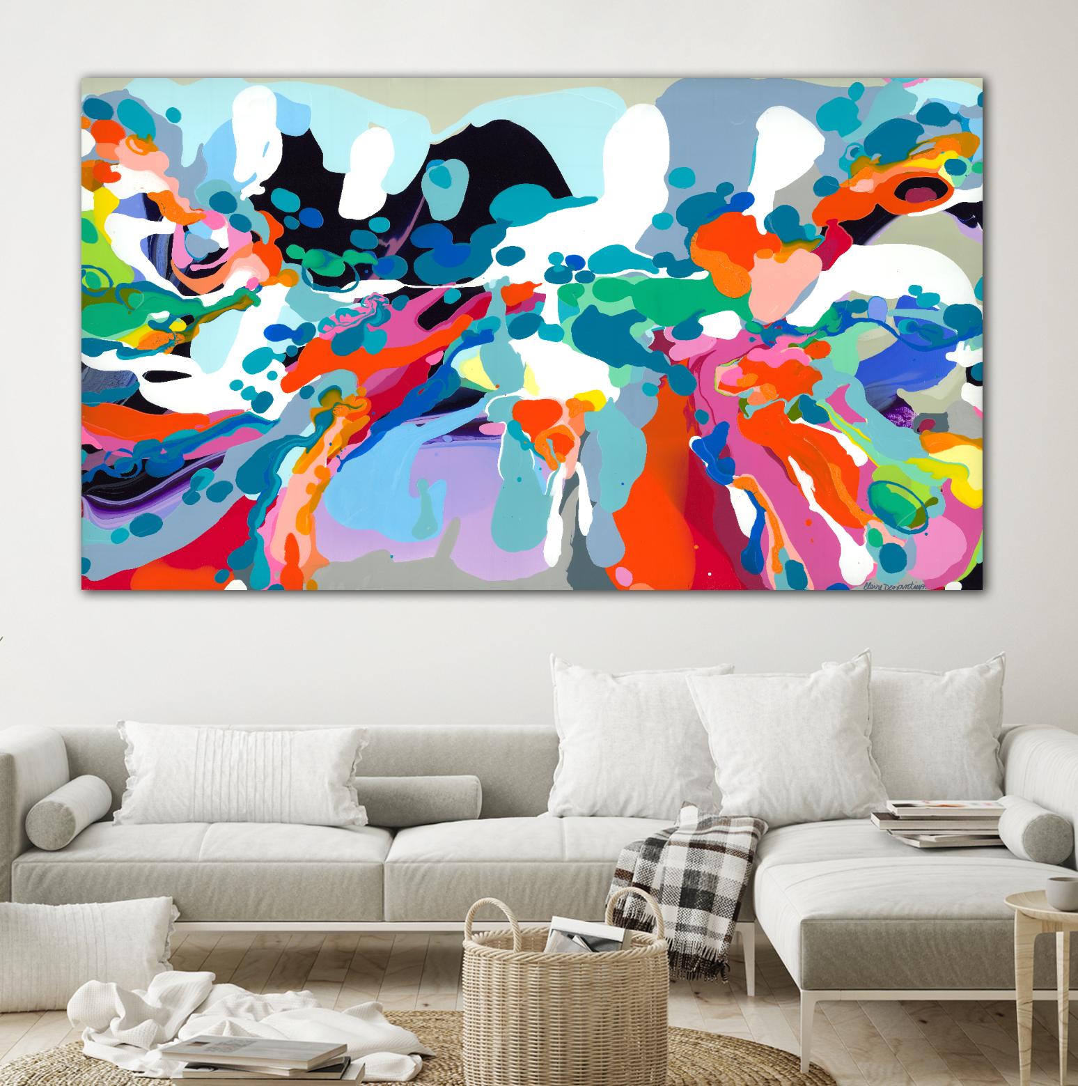 Imagine That by Claire Desjardins on GIANT ART - white abstract