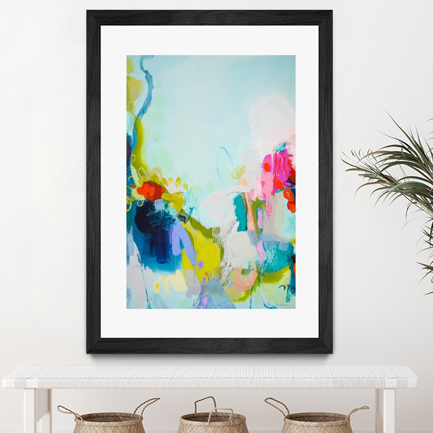 Cant you see by Claire Desjardins on GIANT ART - red abstract