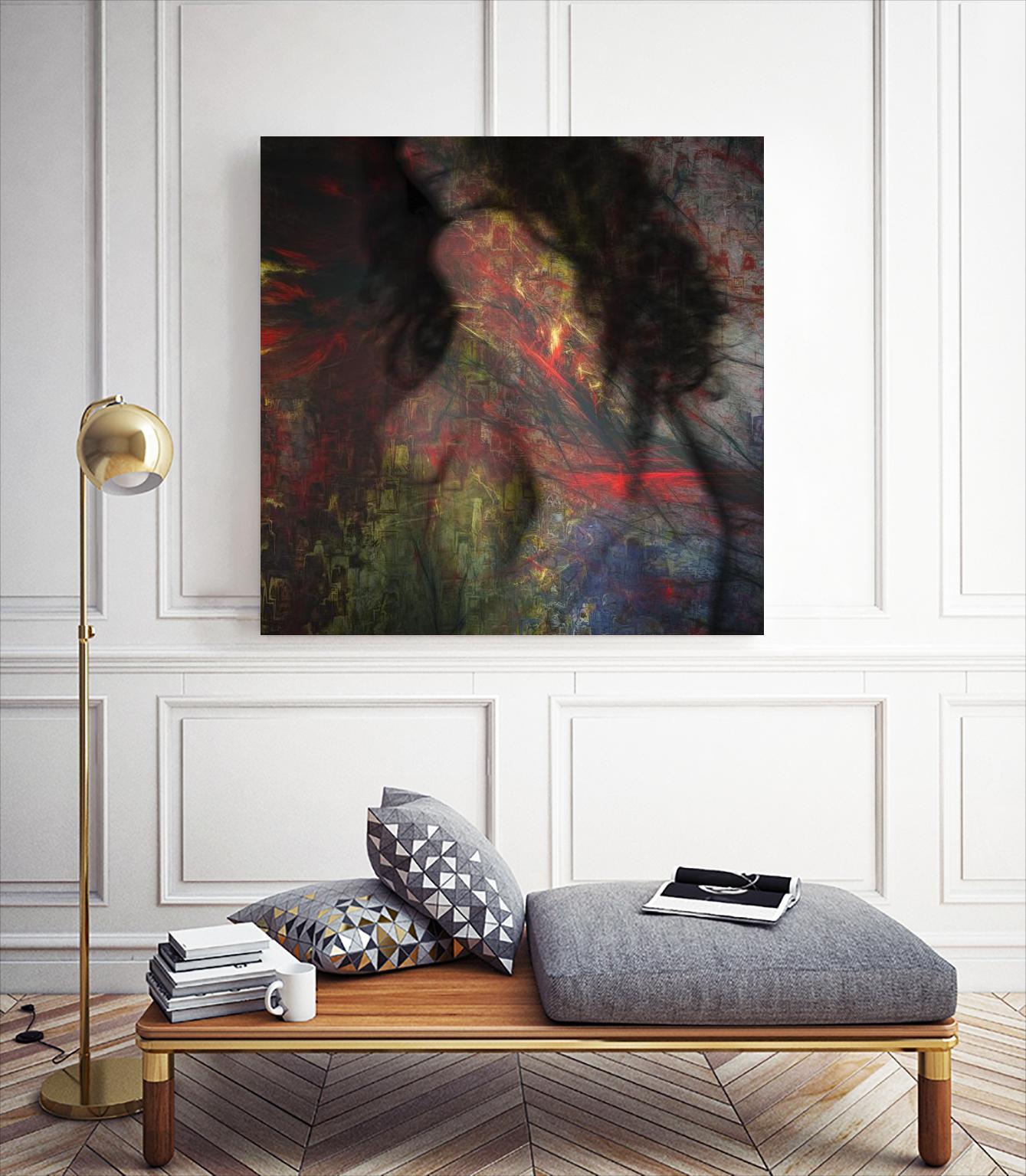 Dynax by Jean-François Dupuis on GIANT ART - black figurative woman