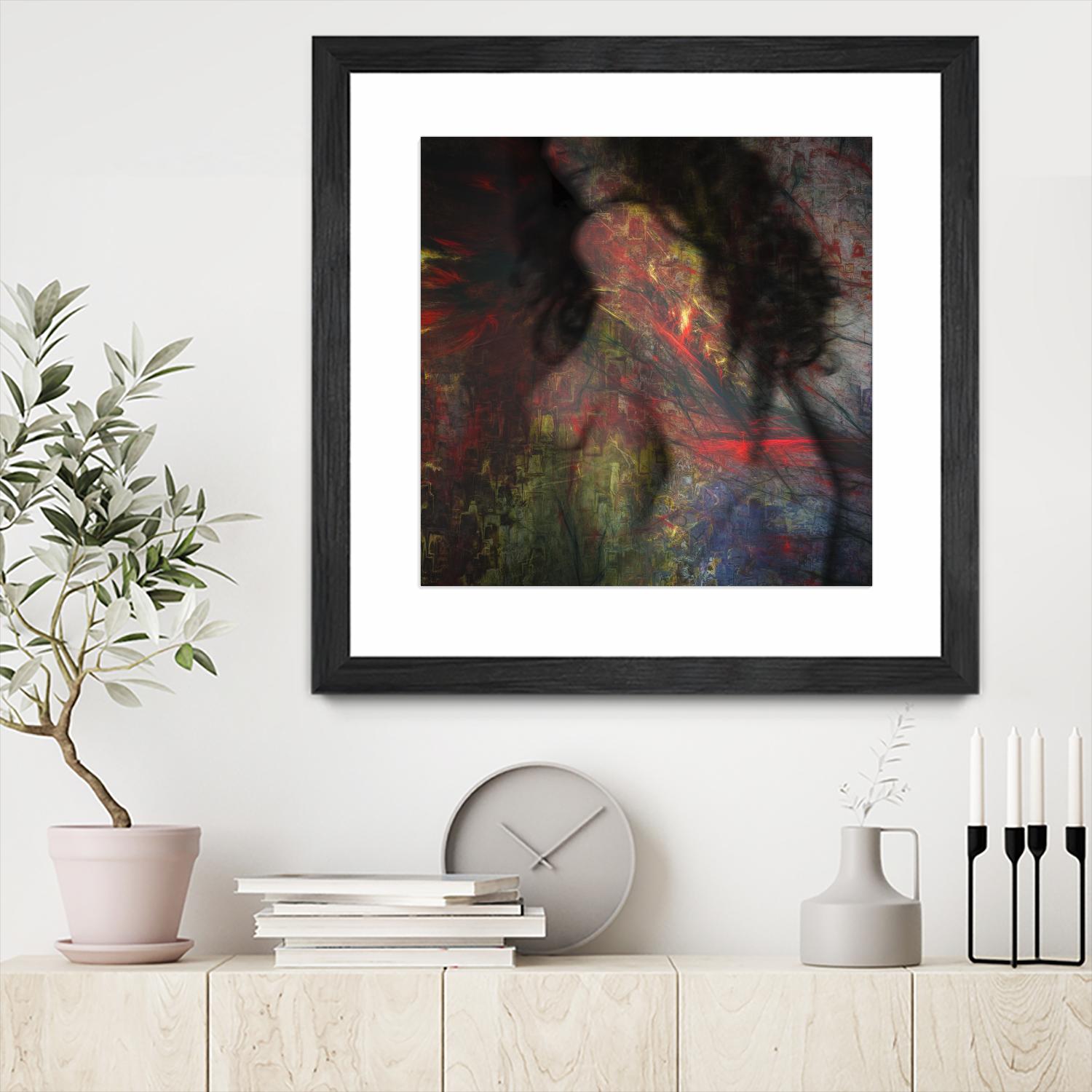 Dynax by Jean-François Dupuis on GIANT ART - black figurative woman