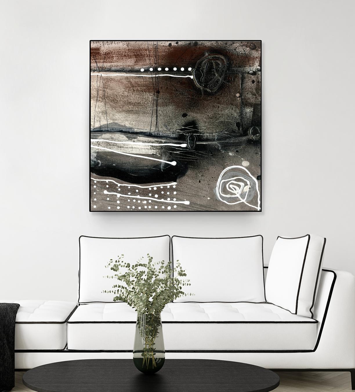 Fatalité (Détail 2) by Sylvie Cloutier on GIANT ART - white abstract