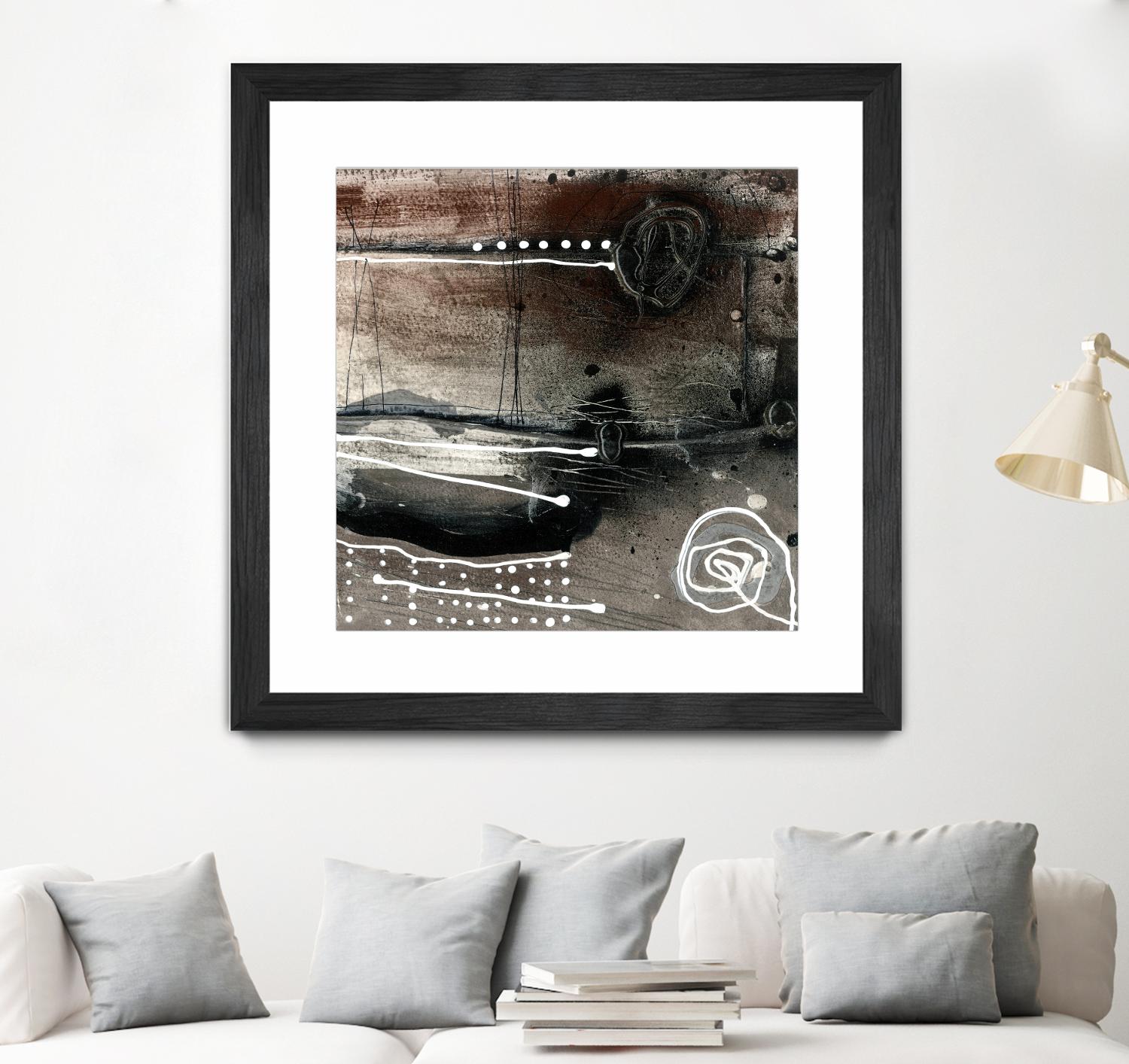 Fatalité (Détail 2) by Sylvie Cloutier on GIANT ART - white abstract