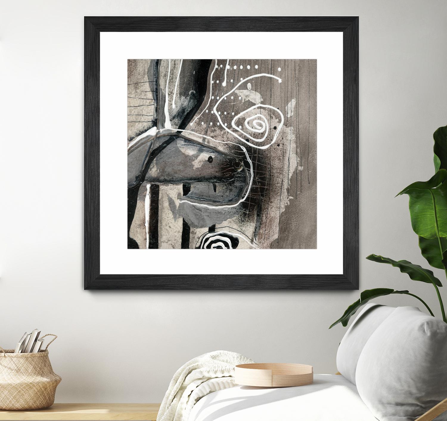 Fatalité (Détail 3) by Sylvie Cloutier on GIANT ART - white abstract