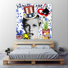 America by Carole  St-Germain on GIANT ART - red pop america