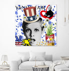 America by Carole  St-Germain on GIANT ART - red pop america