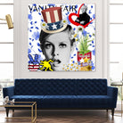 America by Carole  St-Germain on GIANT ART - red pop america