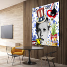 America by Carole  St-Germain on GIANT ART - red pop america