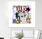 America by Carole  St-Germain on GIANT ART - red pop america