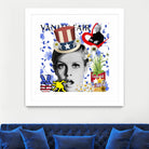 America by Carole  St-Germain on GIANT ART - red pop america