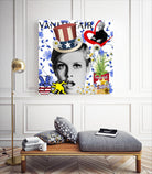 America by Carole  St-Germain on GIANT ART - red pop america