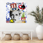 America by Carole  St-Germain on GIANT ART - red pop america