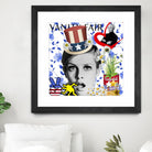 America by Carole  St-Germain on GIANT ART - red pop america