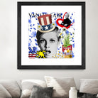 America by Carole  St-Germain on GIANT ART - red pop america