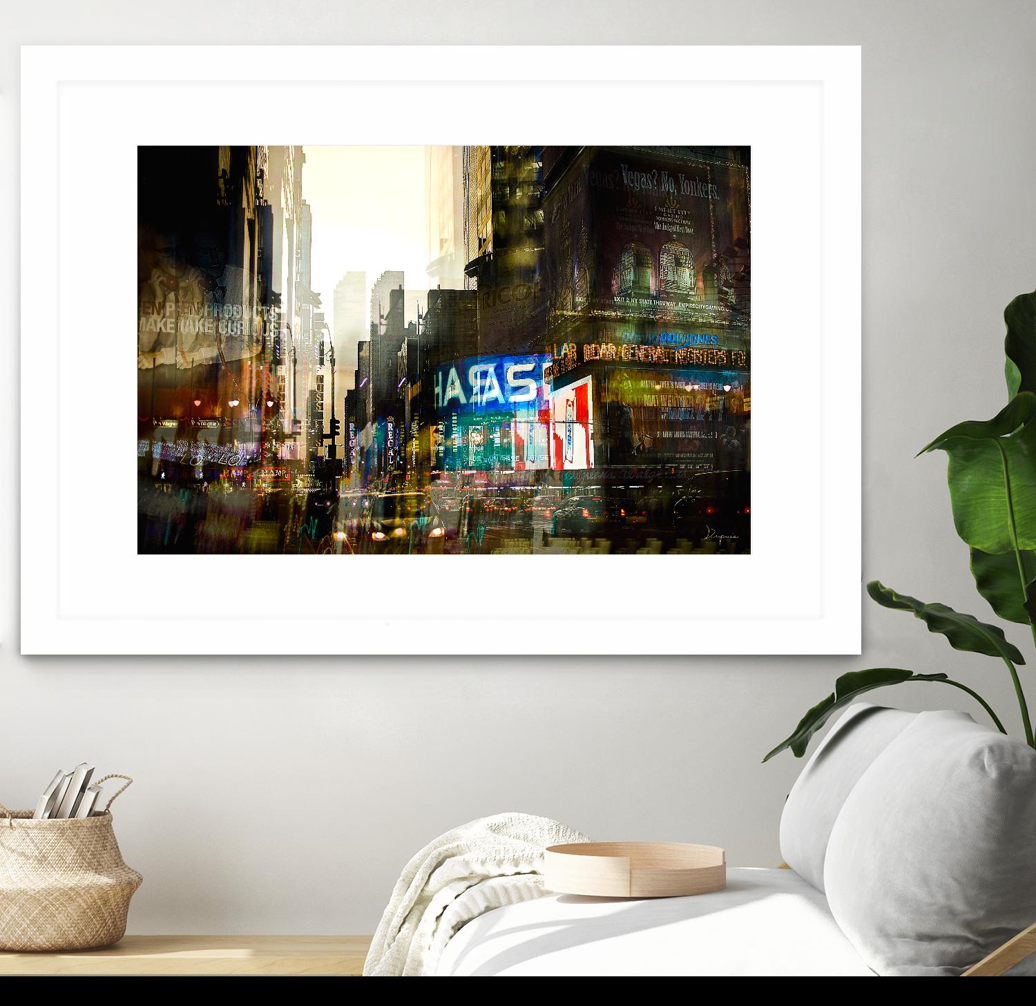 Zenithlights by Jean-François Dupuis on GIANT ART - blue photography city center