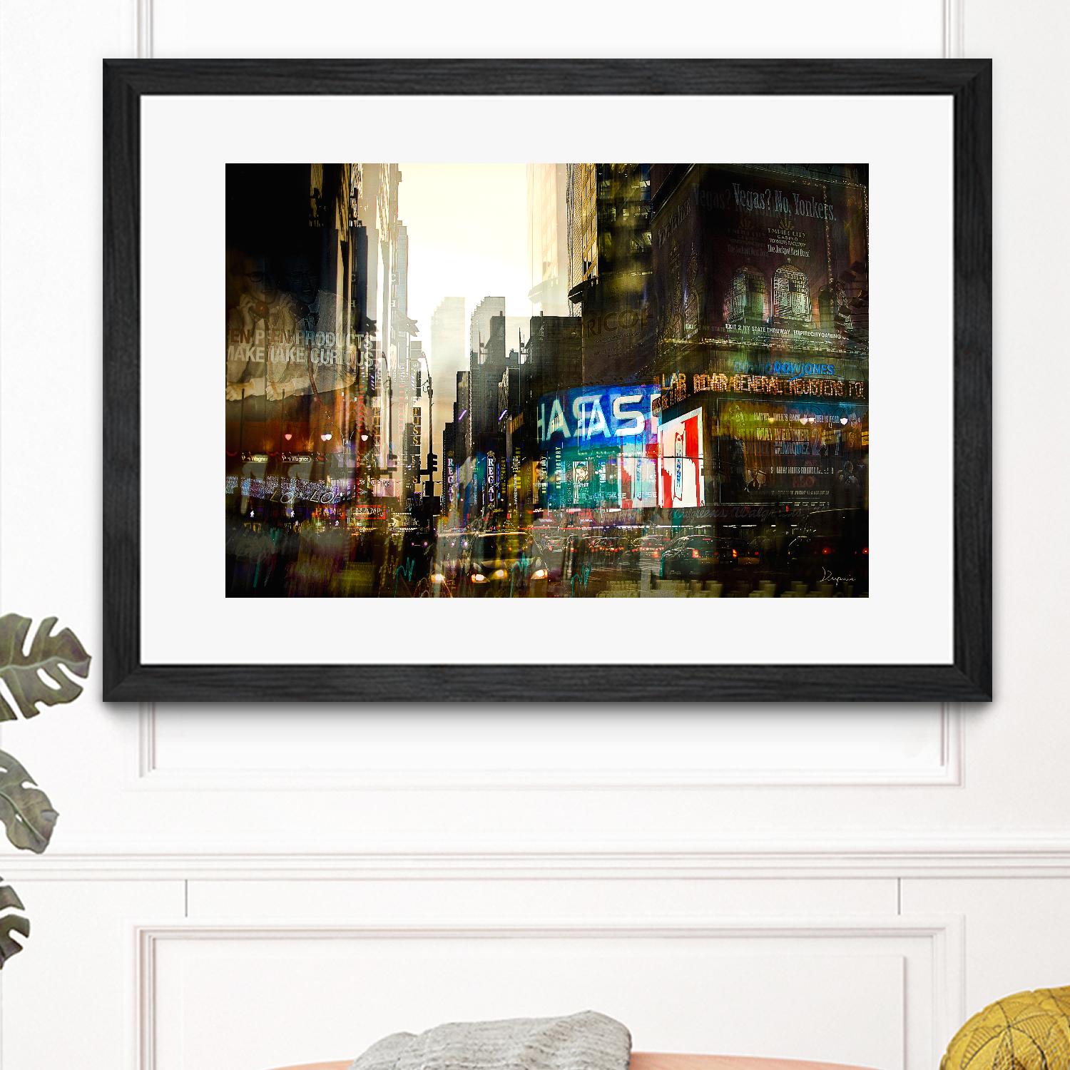 Zenithlights by Jean-François Dupuis on GIANT ART - blue photography city center