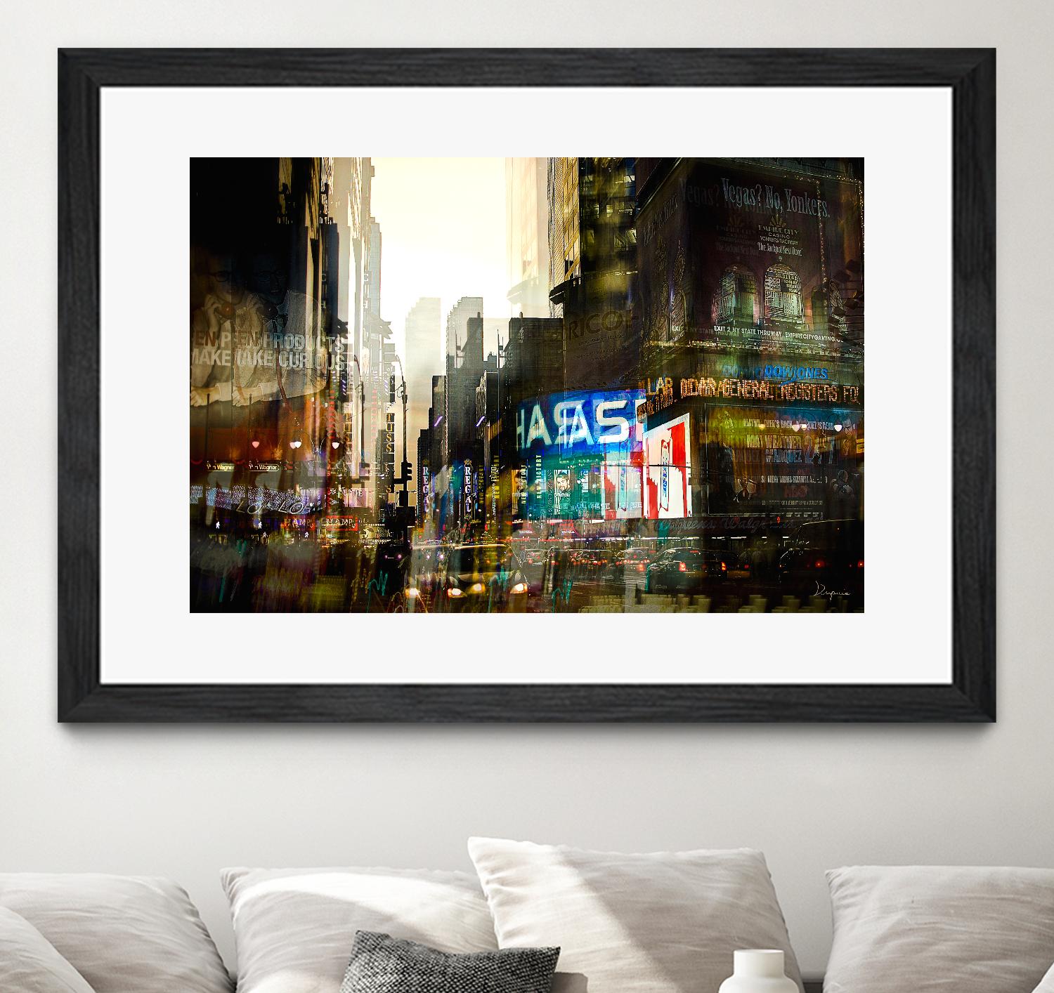 Zenithlights by Jean-François Dupuis on GIANT ART - blue photography city center