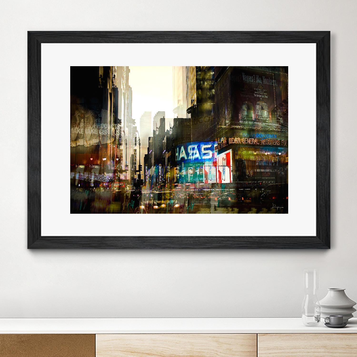 Zenithlights by Jean-François Dupuis on GIANT ART - blue photography city center