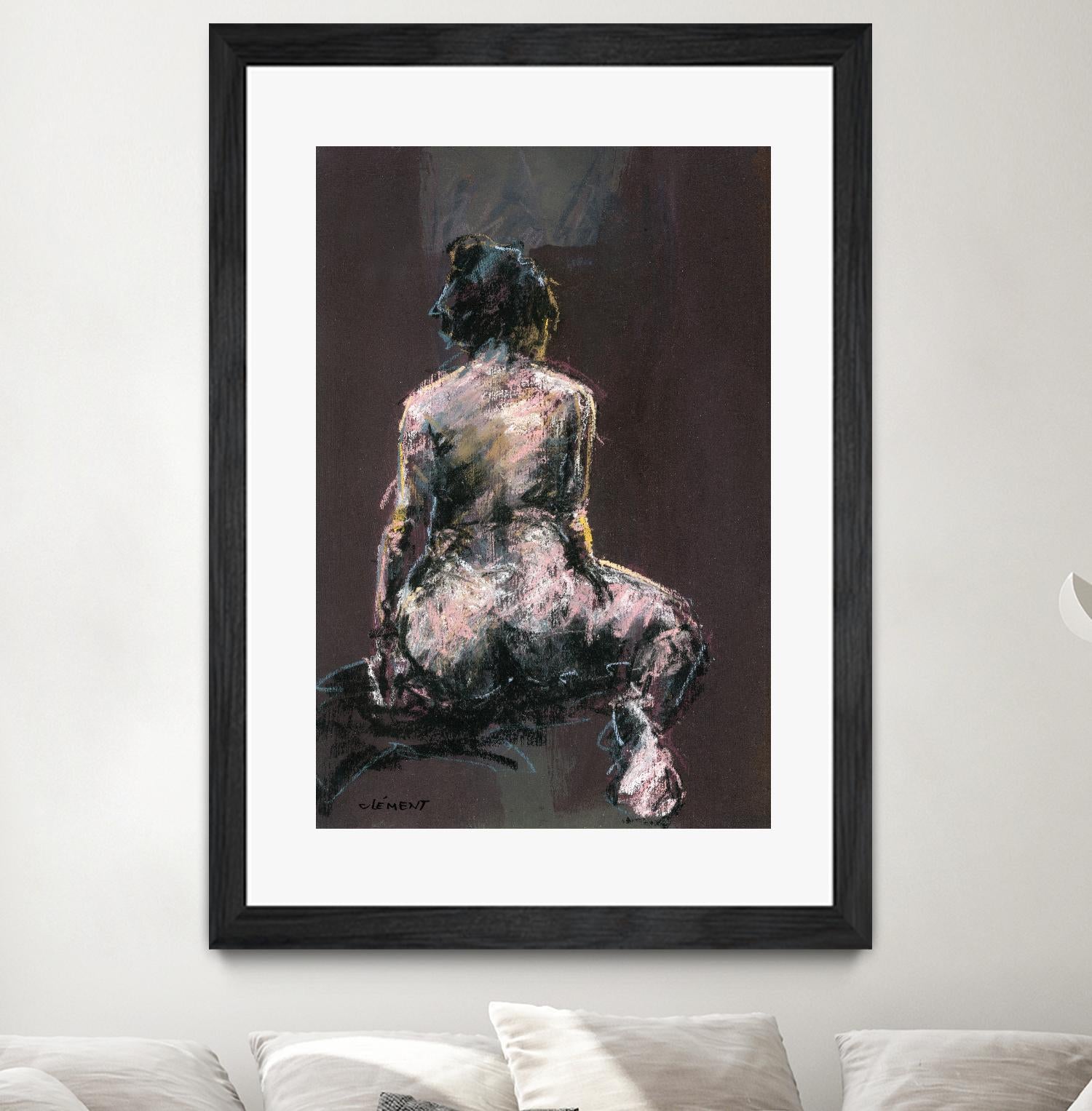 Elvas by Jacques Clement on GIANT ART - beige nude