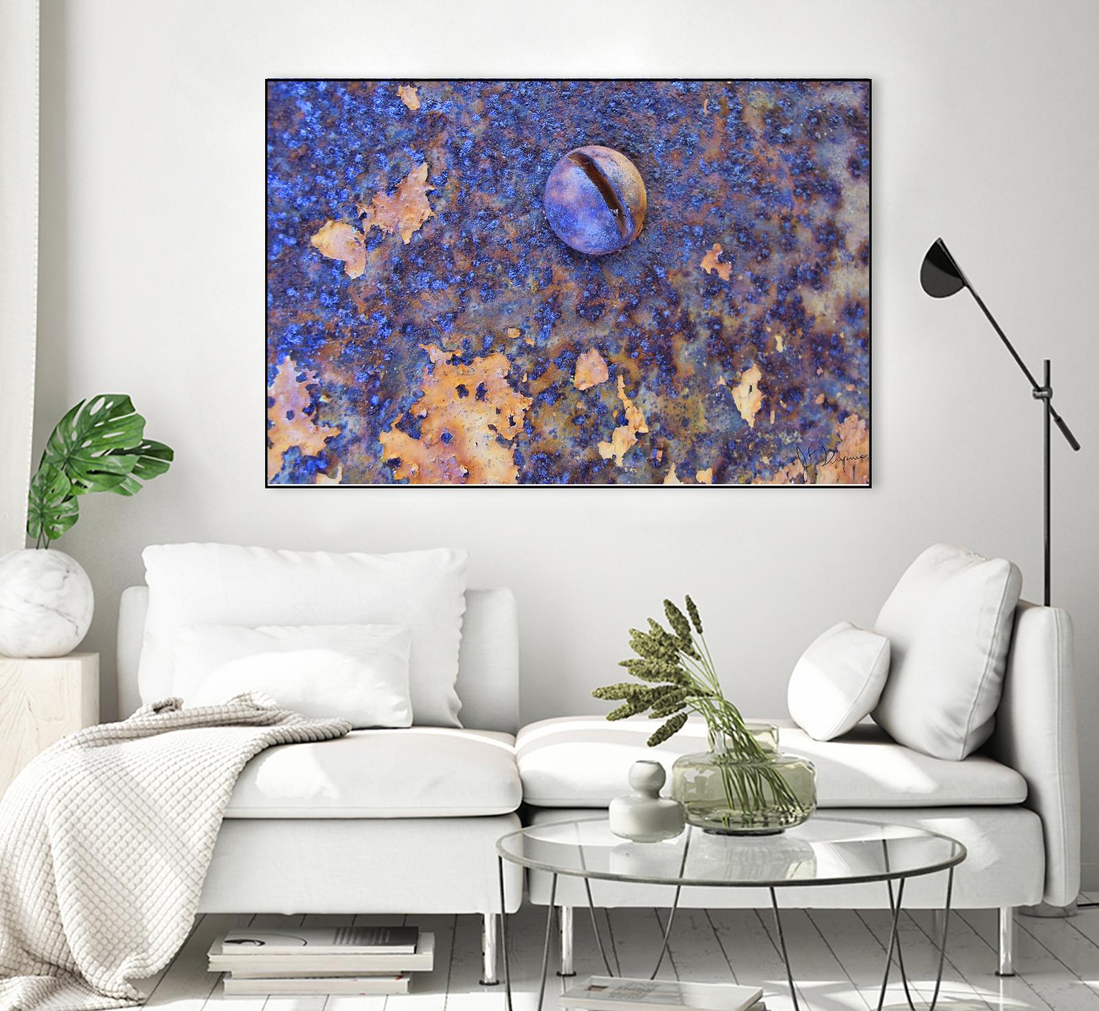 Rusty Screw by Jean-François Dupuis on GIANT ART - pink photo art