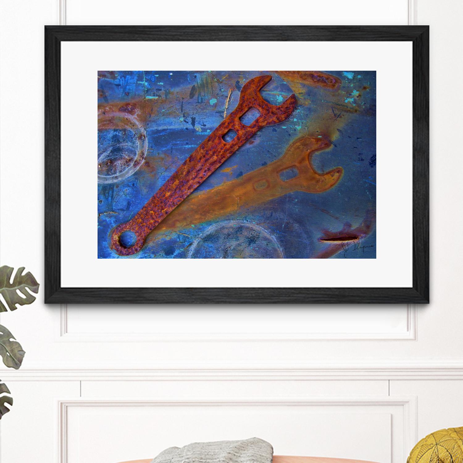 Rusty Tools II by Jean-François Dupuis on GIANT ART - orange still life rust