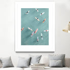 Surfers II by Uknown on GIANT ART - blue coastal surfboards