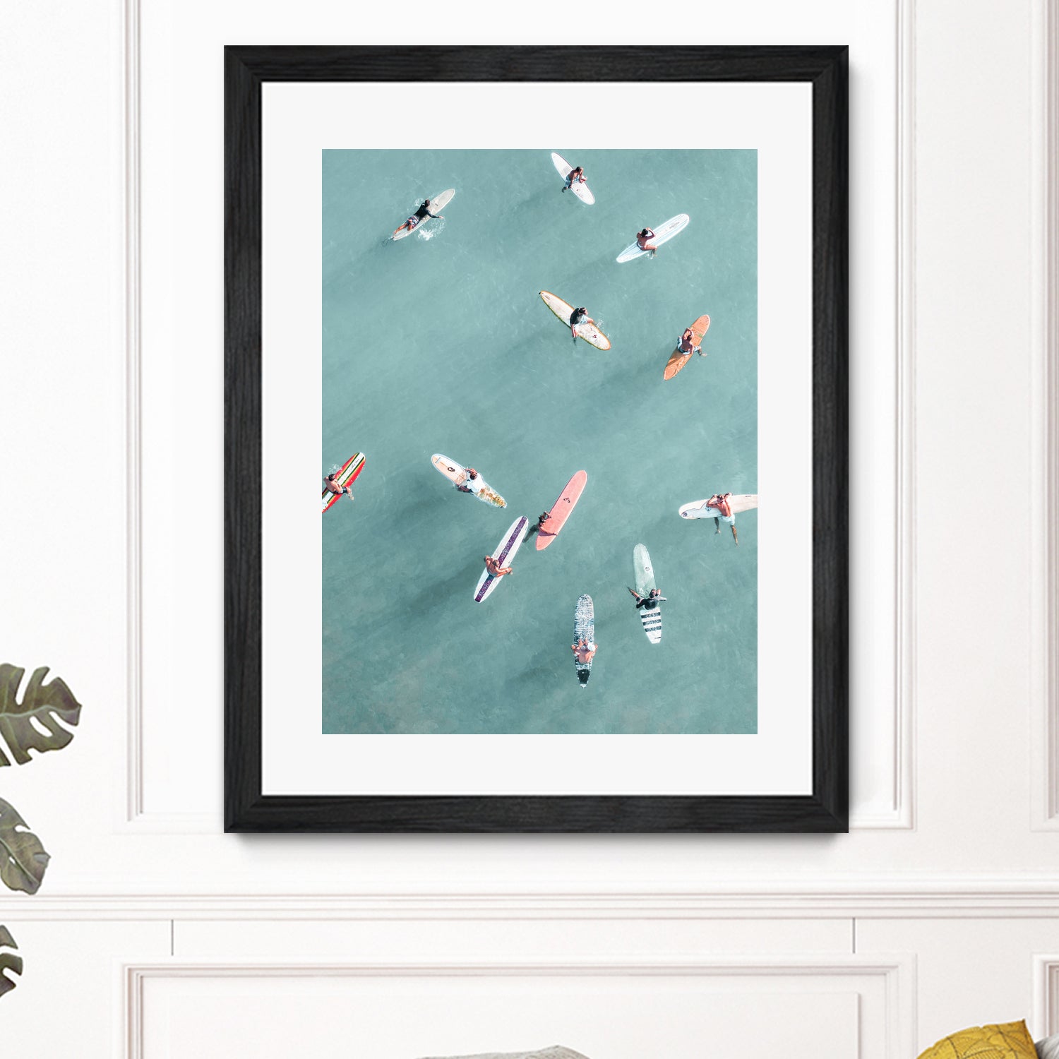 Surfers II by Uknown on GIANT ART - blue coastal surfboards