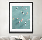 Surfers II by Uknown on GIANT ART - blue coastal surfboards