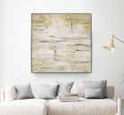 RainWater - Beige by Lori Dubois on GIANT ART - beige abstract ton sur ton