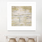 RainWater - Beige by Lori Dubois on GIANT ART - beige abstract ton sur ton