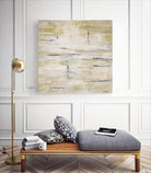 RainWater - Beige by Lori Dubois on GIANT ART - beige abstract ton sur ton