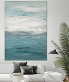 Infinity – Pool - 2 by Lori Dubois on GIANT ART - blue abstract transparence