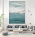 Infinity – Pool - 2 by Lori Dubois on GIANT ART - blue abstract transparence