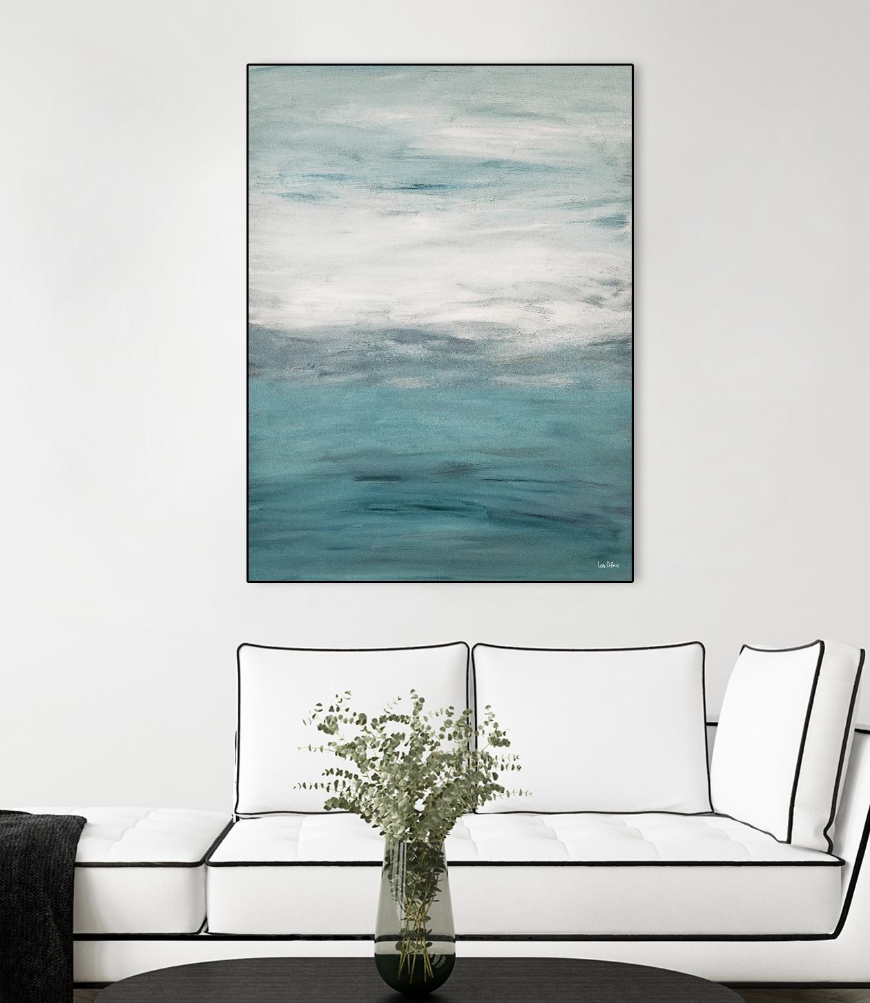 Infinity – Pool - 2 by Lori Dubois on GIANT ART - blue abstract transparence