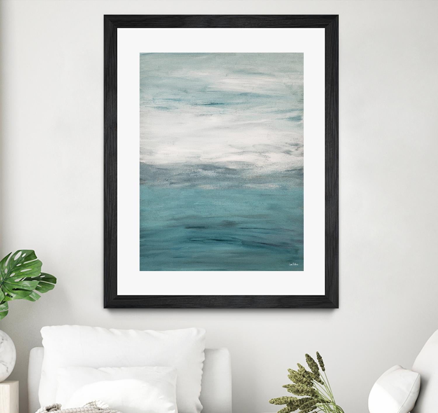 Infinity – Pool - 2 by Lori Dubois on GIANT ART - blue abstract transparence