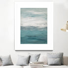 Infinity – Pool - 2 by Lori Dubois on GIANT ART - blue abstract transparence