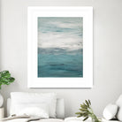 Infinity – Pool - 2 by Lori Dubois on GIANT ART - blue abstract transparence