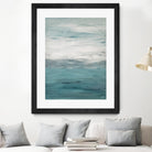 Infinity – Pool - 2 by Lori Dubois on GIANT ART - blue abstract transparence