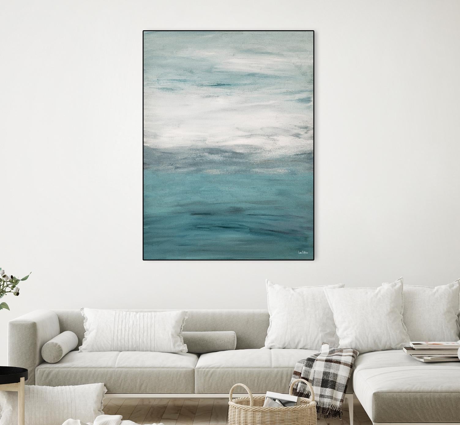 Infinity – Pool - 2 by Lori Dubois on GIANT ART - blue abstract transparence