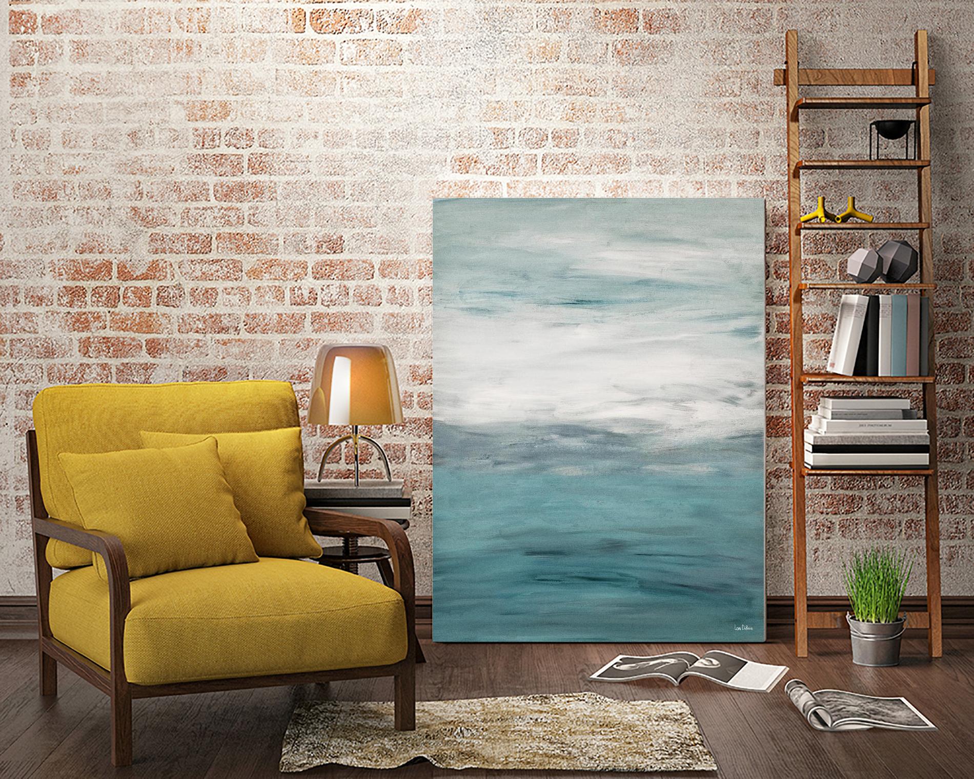 Infinity – Pool - 2 by Lori Dubois on GIANT ART - blue abstract transparence